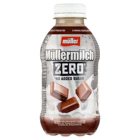 Müller Müllermilch Zero Napój mleczny o smaku czekoladowym 400 g (1)