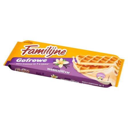 Familijne Gofrowe wafle z musem o smaku waniliowym 130 g (2)