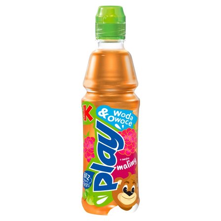 Kubuś Play! Woda & owoce Napój owocowy jabłko malina 400 ml (1)