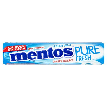 Mentos Pure Fresh Fresh Mint Guma do żucia bez cukru 15,5 g (8 sztuk) (1)