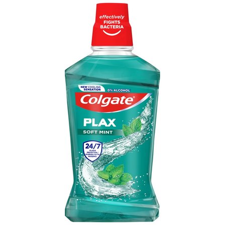 Płyn do płukania jamy ustnej Colgate Plax Soft Mint (1)