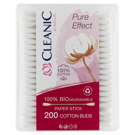 Cleanic Pure Effect Patyczki higieniczne 200 sztuk (1)