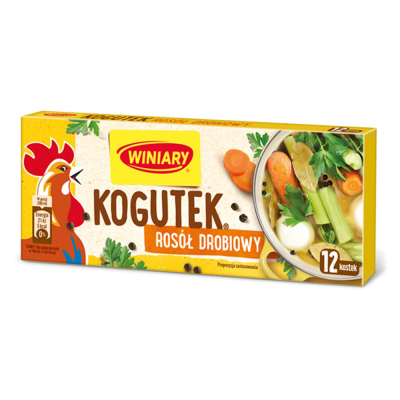 Winiary Kogutek Rosół drobiowy 108 g (12 sztuk) (2)