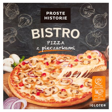 Proste Historie Bistro Pizza z pieczarkami 415 g (1)