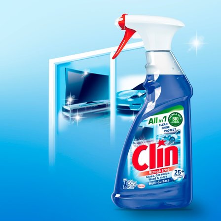 Clin Multi-Surface Płyn do mycia powierzchni szklanych 500 ml (3)