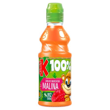 Kubuś 100% Sok malina marchew jabłko 300 ml (1)