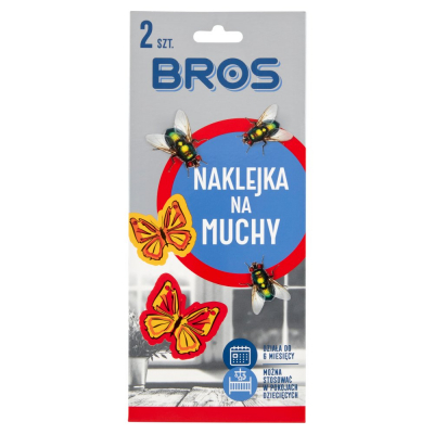 Bros Naklejka na muchy 2 sztuki (1)