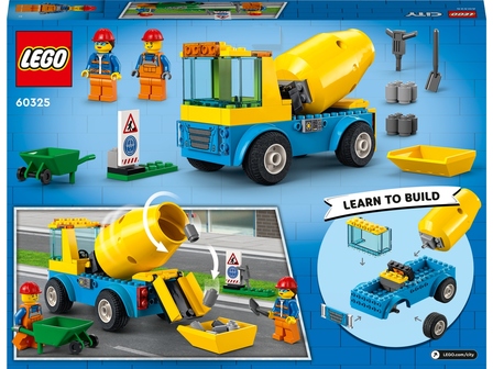 60325 LEGO City Great Vehicles Ciężarówka z betoniarką (2)