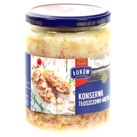 ŁUKÓW KONSERWA TŁUSZCZOWO-MIĘSNA 465G (11)