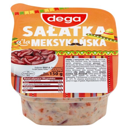 dega Sałatka a'la meksykańska 150 g (2)