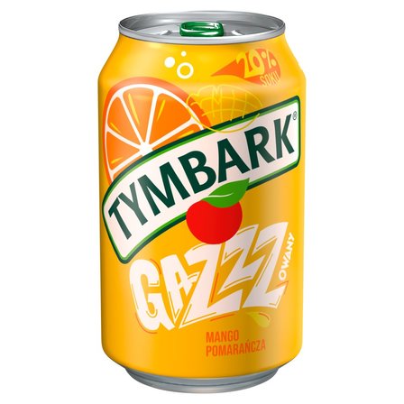 Tymbark Napój gazowany jabłko pomarańcza mango 330 ml (1)