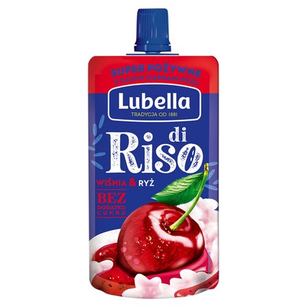 Lubella Di Riso Przekąska wiśnia & ryż 100 g (1)