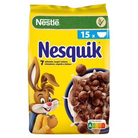 Nestlé Nesquik Zbożowe kuleczki o smaku czekoladowym 450 g (1)