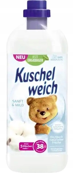 Kuschelweich Sanft & Mild płyn do płukania  1l (1)