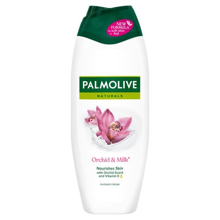 Palmolive Naturals Orchid&Milk, kremowy żel pod prysznic 500 ml (1)