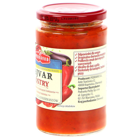 Podravka Ajvar ostry 350 g (3)