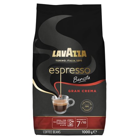Lavazza Espresso Barista Gran Crema Mieszanka palonych ziaren kawy 1000 g (1)