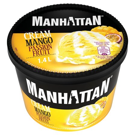 Manhattan Lody ze śmietanką i sorbet mango-marakuja 1400 ml (1)