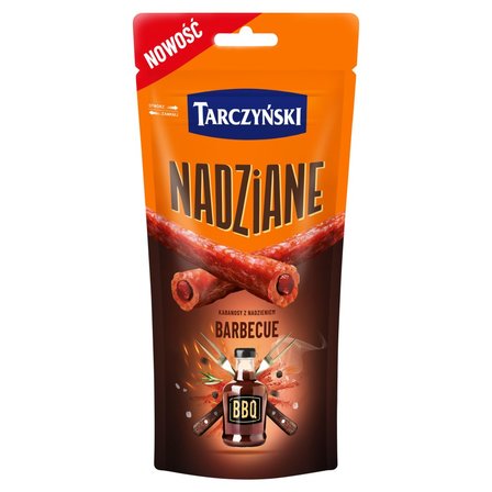 Tarczyński Nadziane Kabanosy z nadzieniem barbecue 95 g (1)