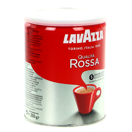 Lavazza Qualità Rossa Mieszanka mielonej kawy palonej 250 g (11)