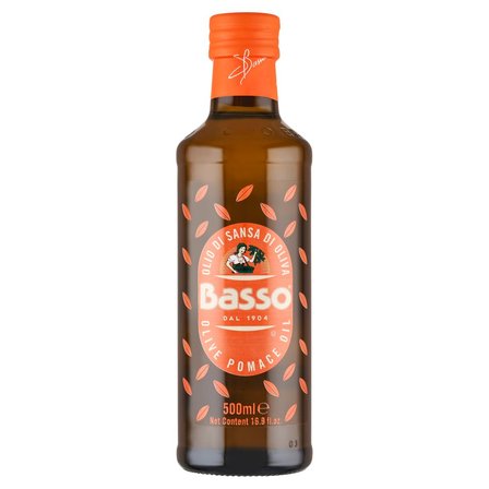 Basso Oliwa z wytłoczyn z oliwek 500 ml (1)