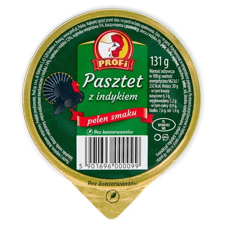 Profi Pasztet z indykiem 131 g (1)