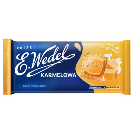 E. Wedel Czekolada biała karmelowa 80 g (1)