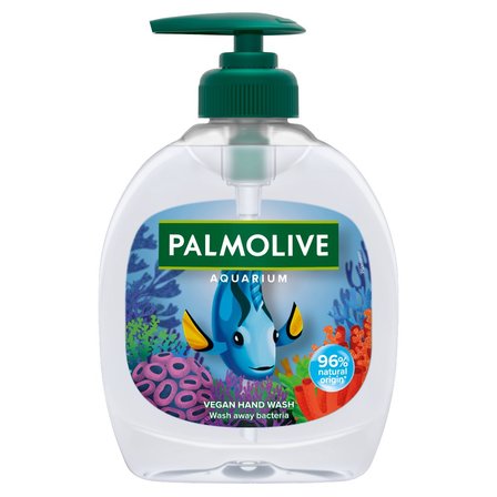 Palmolive Aquarium Delikatne mydło w płynie do rąk dla dzieci, dozownik 300 ml (1)