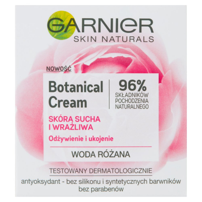 Garnier Botanical Cream Krem nawilżający woda różana 50 ml (1)