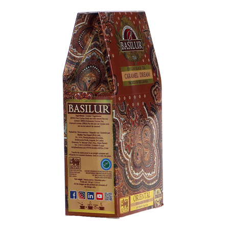 Basilur TEA caramel dream herbata czarna liściasta z dodatkami 100g (2)