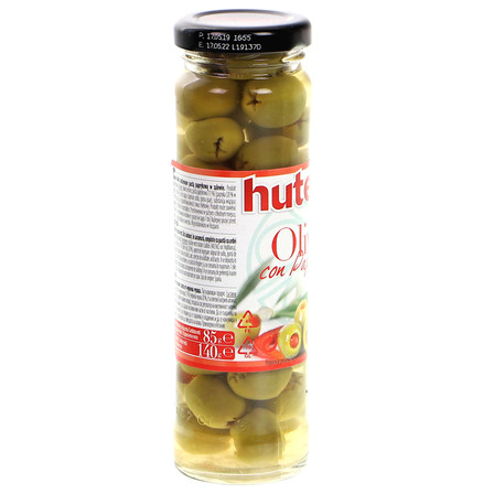 HUTESA OLIWKI ZIELONE Z PAPRYKĄ 140G (9)