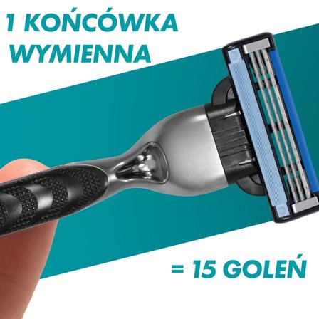 Gillette Mach3 Ostrza wymienne do maszynki do golenia dla mężczyzn, 12 ostrza wymienne (4)