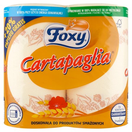 Foxy Cartapaglia Ręcznik kuchenny 2 rolki (1)