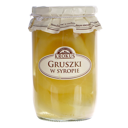 Krokus gruszki w syropie 720g (1)