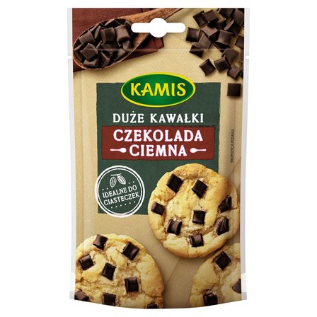 Kamis Czekolada ciemna duże kawałki 100 g (1)