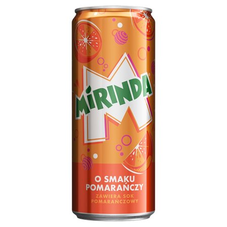 Mirinda Orange Napój gazowany 330 ml (1)