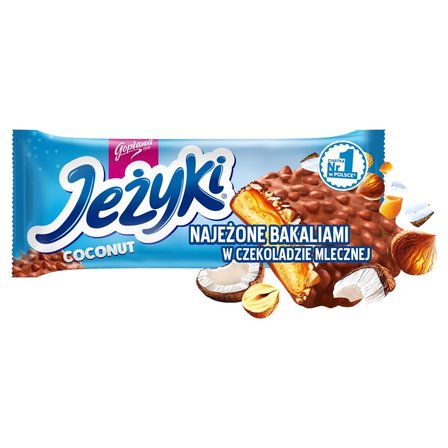 Jeżyki Herbatniki w czekoladzie mlecznej kokosowe 140 g (3)