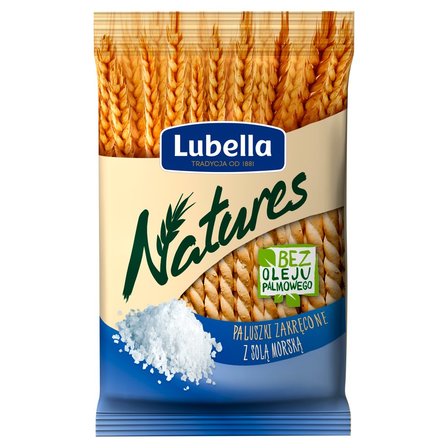 Lubella Natures Paluszki zakręcone z solą morską 70 g (1)