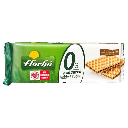 Florbú Wafelki nadziewane kakaowe 150 g (1)