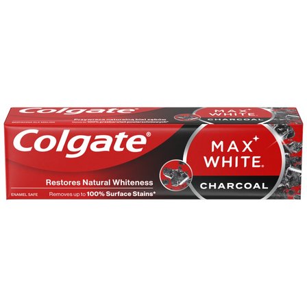 Colgate Max White Charcoal Wybielająca pasta do zębów z aktywnym węglem 75ml (1)