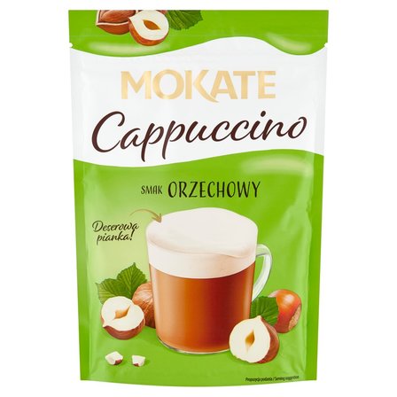 Mokate Cappuccino smak orzechowy 110 g (1)