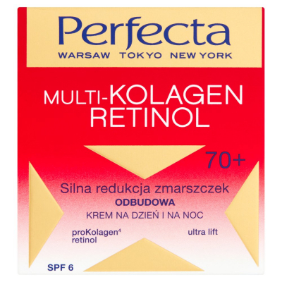 Perfecta Multi-Kolagen Retinol 70+ Odbudowa Krem na dzień i na noc 50 ml (1)