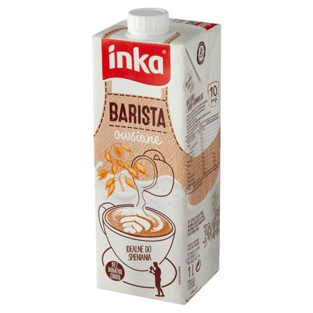 Inka Barista Napój owsiany z wapniem i witaminami 1 l (2)