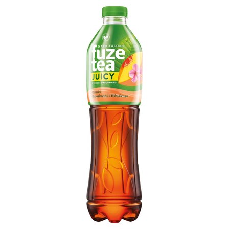 Fuze Tea Juicy Napój niegazowany o smaku brzoskwini i hibiskusa 1,5 l (1)