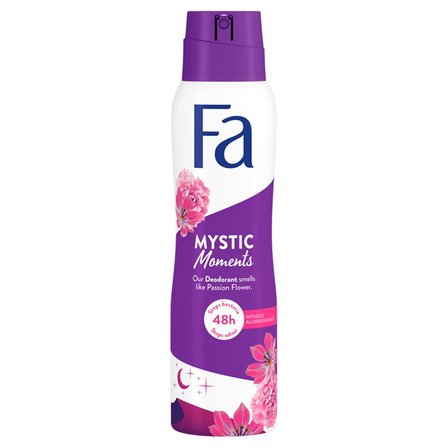 Fa Mystic Moments 48 h Dezodorant w sprayu o zapachu passiflory 150 ml (1)