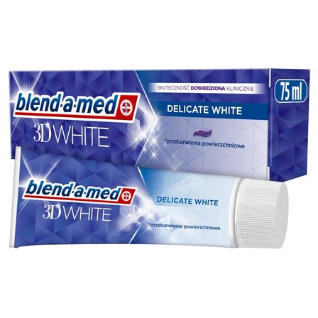 Blend-a-med 3D White Delicate White Pasta do zębów 75ml (4)