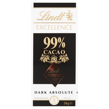 Lindt Excellence 99 % Cacao Czekolada gorzka 50 g (1)