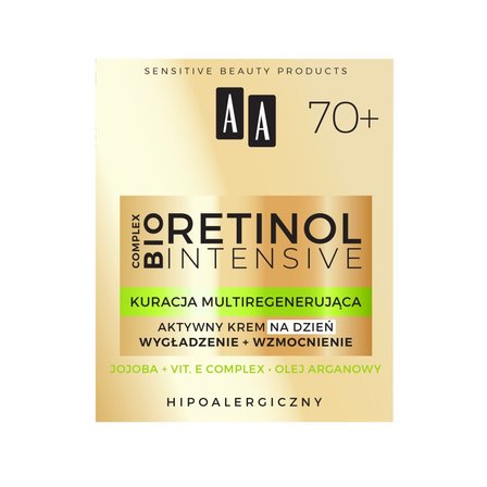 AA Retinol Intensive 70+ aktywny krem na dzień wzmocnienie+ujędrnienie 50 ml (1)