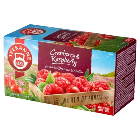 Teekanne World of Fruits Cranberry & Raspberry Aromatyzowana mieszanka herbatek 45 g (20 x 2,25 g) (2)