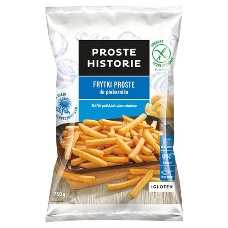 Proste Historie Frytki proste do piekarnika 750 g (1)